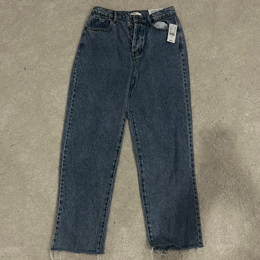 Pacsun high rise straight jeans